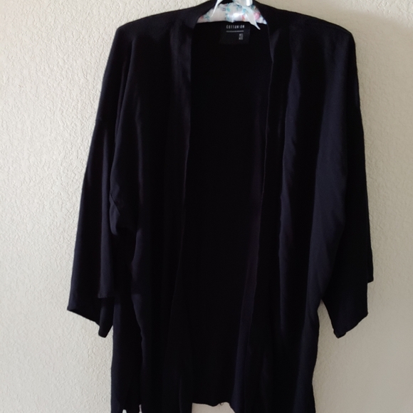 Sweaters - Black Cardigan